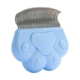 thumbnail image 4 of Cepillo para gatos, peine para el cuidado de mascotas, herramienta ligera para el cuidado de mascotas, cepillo limpiador de pelo para mascotas Azul, 4 of 8