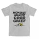 thumbnail image 3 of Camisetas para hombre y mujer, de Peanuts, Charlie Brown, Monday Good Grief, Snoopy, 100 % algodón, camisetas de manga corta con cuello redondo, idea de regalo, 3 of 5