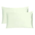 thumbnail image 2 of Silky Satin Pillowcases Set of 2 for Hair and Skin Standard King Queen Bed Pillow Cases Bedroom Decor Online, 2 of 7