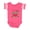 Football Pink and White, variant on One in a Melon Watermelon Graphic Boys or Girls Baby Bodysuit