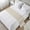 Khaki, variant on Purple Striped Bed Runner, Satin Bed Throw Runner for Queen Size Beds, Modern Farmhouse Purple White Stripes Decorative Bedding Scarf for Bedroom Hotel Wedding Room Guestrooms 94"x20"