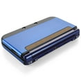 thumbnail image 5 of New 3DS XL Case (Navy Blue) - Plastic + Aluminium Full Body Protective Snap-on Hard Shell Skin Case Cover for New Nintendo 3DS LL XL 2015 - [New Modified Hinge-less Design], 5 of 7