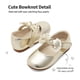 thumbnail image 3 of Zapatos de Vestir para Niña DREAM PAIRS Mary Janes Bailarinas Doradas, 3 of 6
