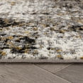 thumbnail image 3 of World Rug Gallery Adare Contemporary Abstract Area Rug - YELLOW - 6'6"x9', 3 of 9