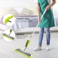 thumbnail image 2 of Spray Mop With Reusable Microfiber Pads 360 Rotation Flat Spray Mop For Home Kitchen Laminate Wood Ceramic Tiles Floor Cleaning ,Easy to Use, 2 of 6