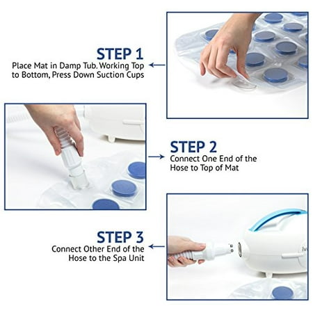 Bubble Bath Tub Mat Massage Jacuzzi