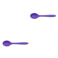 thumbnail image 4 of Billuyoard Cuchara mezcladora Utensilios de cocina Utensilios de cocina Beber universal Vajilla para el hogar Cuchara de sopa flexible Suministros Violeta 2Conjunto, 4 of 6