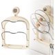 thumbnail image 2 of Soporte para tapas de ollas y sartenes de cocina de ABS sin taladrar, para guardar trapos, 2 of 7