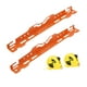 thumbnail image 1 of Herramientas de alineación de la rueda de 2 piezas con 2 cintas de medición de acero inoxidable Naranja, 1 of 8