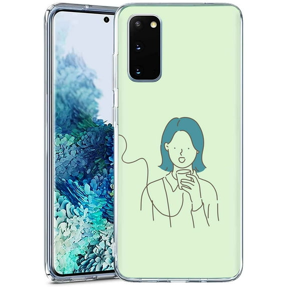 TalkingCase Slim Phone Case Compatible for Samsung Galaxy S20 FE 4G/5G,(Not S20),Couple 2 Print,Lightweight,Flexible,Soft, USA