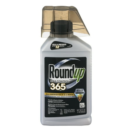 24 Ounce Weed Killer - Roundup Max Control 365 Concentrate, 32 oz