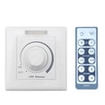 thumbnail image 2 of LOVIVER Plastic Remote Dimming Light 86 500W LED Controllable Dimmer, 2 of 8
