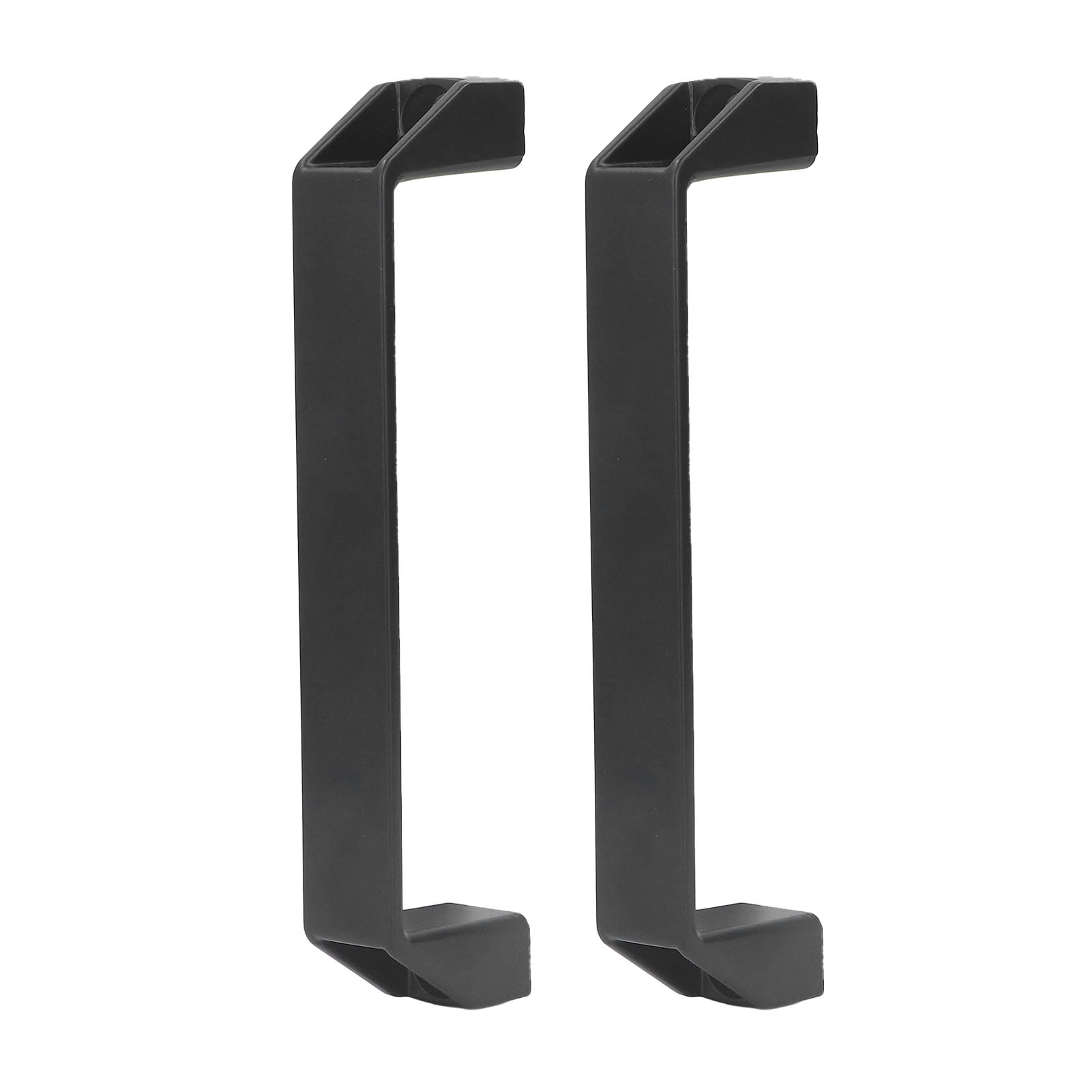 Stanz 40-Piece Matte Black T-Bar Cabinet Pull Handles – 6" Overall, 3-3/4" Hole Centers, Stainless Steel – For Kitchen & Dresser Drawers