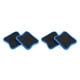 thumbnail image 3 of Almohadillas de levantamiento de pesas antideslizante Yuarrent 2piezas Azul, 3 of 6