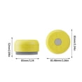 thumbnail image 2 of 3 In 1 Rechargeable Silica Gel Cats Steam Brush With 2 Brush Head Self Cleaning Steam Cats Brush For Massages Removing Tangled And Loosse Hair, 2 of 5