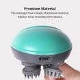 thumbnail image 4 of tssuouriy Head Massager Home Use Scalps Scrubbing Device Household Electronic Stress Relief Scalp Massagers Adult Body Massaging Equipment Silver, 4 of 9