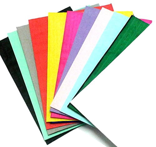 3-Pack Red Honeycomb Tissue Paper Craft Pads - 1/4" Glue Line, 7x9.5 Inch For Greeting Cards & Decor