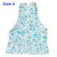 thumbnail image 2 of Lindos vestidos para perros, vestidos para cachorros con estampado de flores, ropa para perros pequeños y gatos (azul), 2 of 6