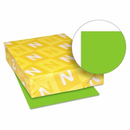 Astrobrights, WAU21811, Colored Cardstock, 250 / Pack, Martian Green (Lime Green)