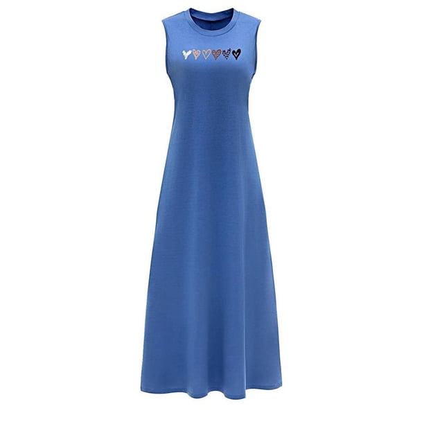 Vestido de verano para mujer, ropa ligera, vestido de línea A para viajes de oficina XL