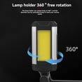 thumbnail image 2 of Mistaha Multi-functional COB Work Light with Magnetic Hook Design - Silver, USB Rechargeable Inspection Light for Camping, Hiking, Car Repair, and More, 2 of 7