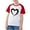 Red B, variant on Jamicy Fashion Tops for Kids Trendy Gift for Kids Toddler Kids Boys Girls Fashion Cute Graphic Tee Heart T-Shirts Round Neck Print Short Sleeve Top