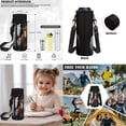 thumbnail image 5 of HUIACONG Kids School Backpack Set 4-IN-1 Dark Horses for Boys Girls Ages 6-10 Lightweight 300g Bookbag Detachable Insulated Lunch Box Pencil Case Water Bottle Holder, 5 of 7