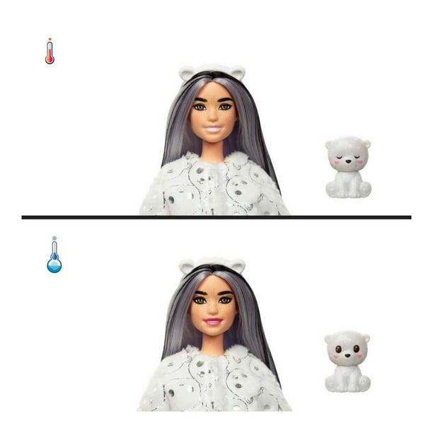 Muñeca Barbie Cutie Reveal Copo de Nieve Walmart en línea