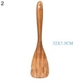 thumbnail image 1 of Non-Stick Teakwood Wooden Spatula Spoon Household Kitchen Utensils Kitchenware, 1 of 9