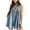 Light Blue, variant on Womens Denim Romper Shorts Summer Jean Short Jumpsuit Sleeveless Flowy Ruffle One Piece Rompers Pockets Vintage Short Denim Jumpsuit Rompers Loose Fit Streetwear Clubwear with Pockets Black S