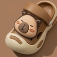 thumbnail image 4 of Children's Clogs Boys and Girls Cute Cartoon on Slides Sandals One-Foot Summer Water Shoes Slide Slippers Beach Pool Sandals (Toddler/Little Kids/Big Kids), 4 of 5
