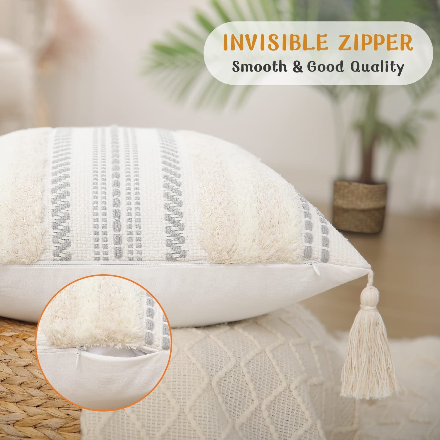 Bohemian lumbar pillow sale