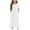 White., variant on Agkizg Girls Short Sleeve Dresses Crewneck Solid Color Casual A Line Cottons Girl Sundress Dresses