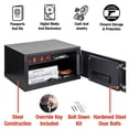 thumbnail image 5 of SentrySafe X105P Security Safe with Digital Keypad Lock, 0.98 C-Ft., Black, 5 of 8