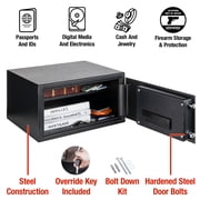 SentrySafe X105P Security Safe with Digital Keypad Lock, 0.98 C-Ft., Black