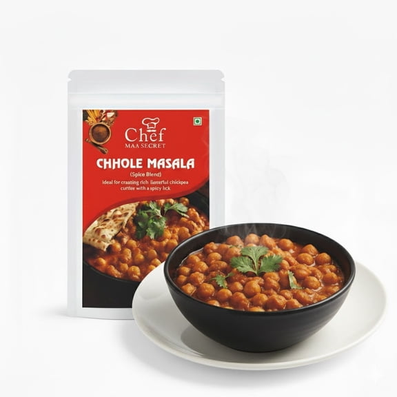 Aiva  Chef Chole Masala 100 g (Pack of 4) | Chickpea Masala Spice | Chole Curry Masala | Indian Spice Blend | Chickpea Curry Seasoning