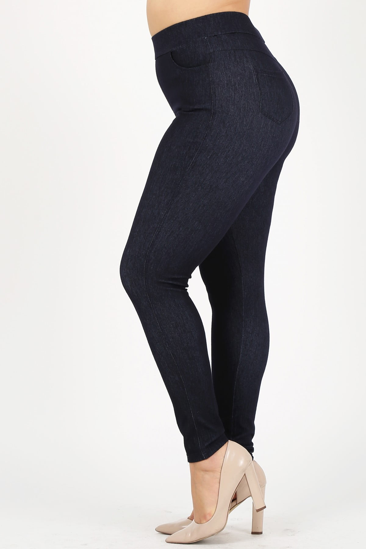 plus size stretch pants
