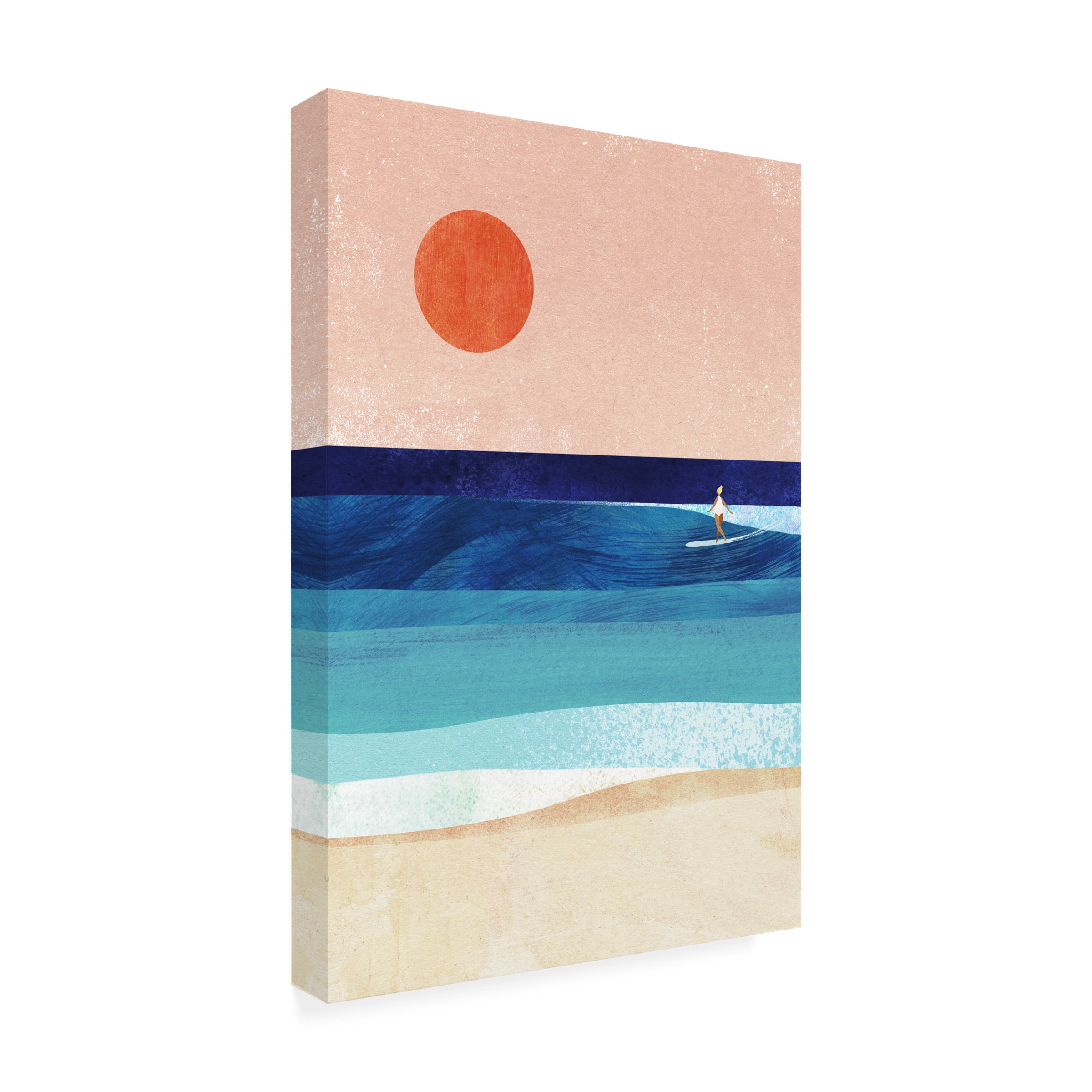 longwayhome 'Surf Girl' Canvas Art