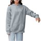 thumbnail image 3 of Sudadera para mujer,Sudadera con capucha para mujer, jersey de manga larga, tejido de poliéster elástico, top informal de moda para uso diario, sopatenor, 3 of 9