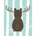 thumbnail image 2 of Robinson, Tamara 26x32 Black Ornate Wood Framed with Double Matting Museum Art Print Titled - Woodland Birch IV, 2 of 4