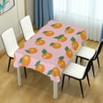 thumbnail image 4 of Yayeee Tablecloths 54" x 72" Rectangle Wrinkle Resistant Party Table Cover, Cute Oranges, 4 of 8