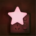 thumbnail image 2 of Ongmies Night Lights Clearance Star Night Light Plug-In Light Control Sensor Led Bedside Lamp Creative Light Room Decor Clearance Pink, 2 of 2