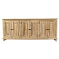 thumbnail image 2 of Jenna 6-Door Sideboard in a Coastal Natural Finish on Solid Wood, 2 of 7