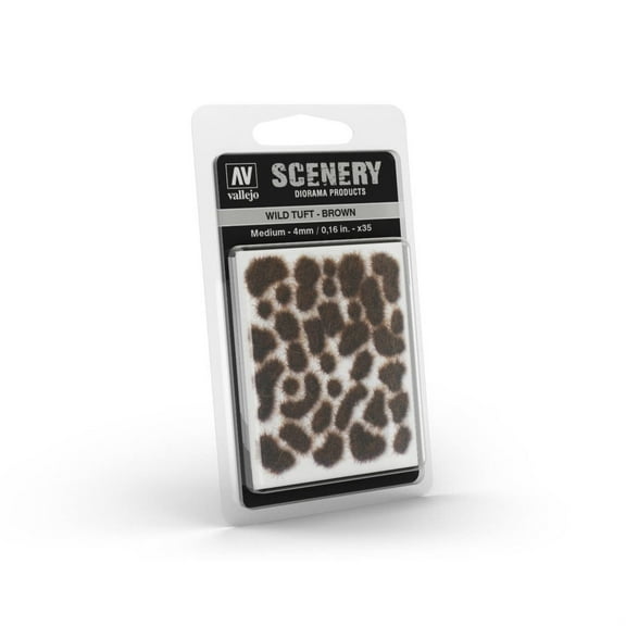 Vallejo VALSC411 Model Scenery Set, Brown