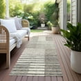 thumbnail image 6 of Addison Rugs Chantille Indoor/Outdoor Transitional Stripes Beige Washable Runner Rug, 2'3" x 7'6", 6 of 6