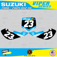 thumbnail image 2 of Kalair GFX Graphics Kit for Suzuki DRZ110 (2002-2009) Viper Series, 2 of 5