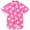 Soccer Pink, variant on Boys Button Down Shirt Hawaiian Short Sleeve 3D Print Tropical Aloha Luau Shirts for Kids Summer Beach 5-14 Years