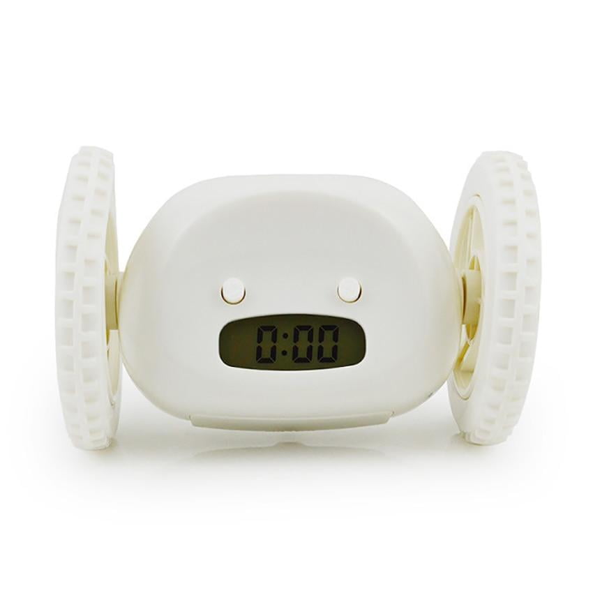 Clocky Alarm Clock on Wheels (Original) Extra Loud for Heavy Sleeper (Adult or Kid BedRoom