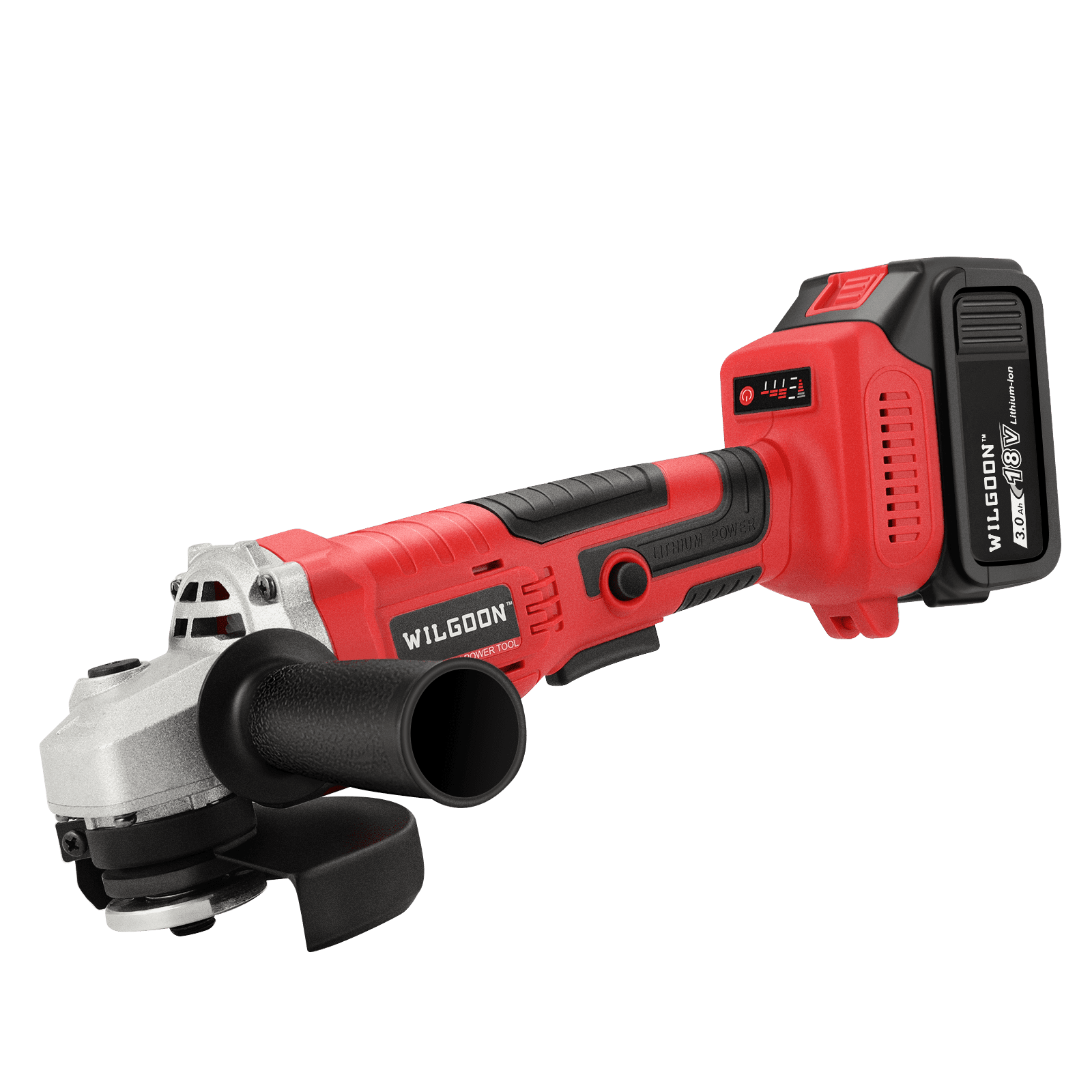 Cordless Angle Grinder 5inch 125mm Grinder Tools Battery for Car Polishing Working, Wood Working