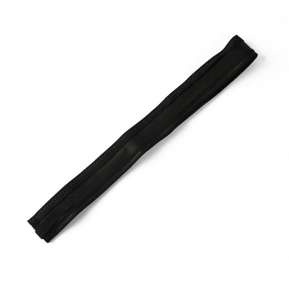 20pcs Polyester & Cotton Adjustable Hat Sweatband Hat Accessories Black 614x30mm